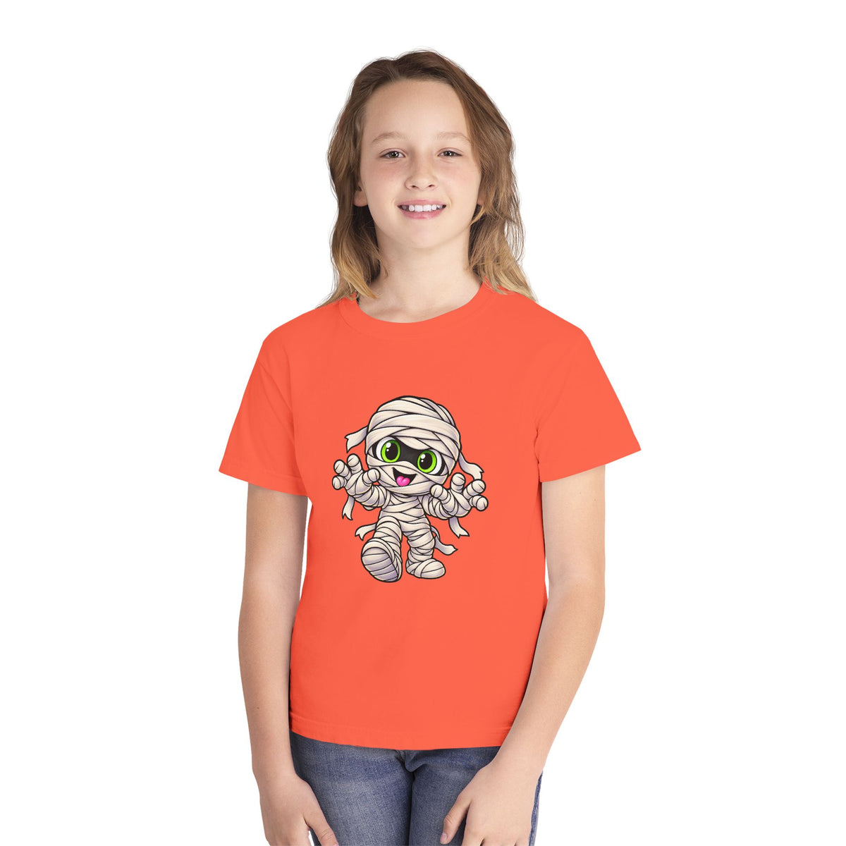 Cute Mummy Halloween T-Shirt - Spooky Youth Tee