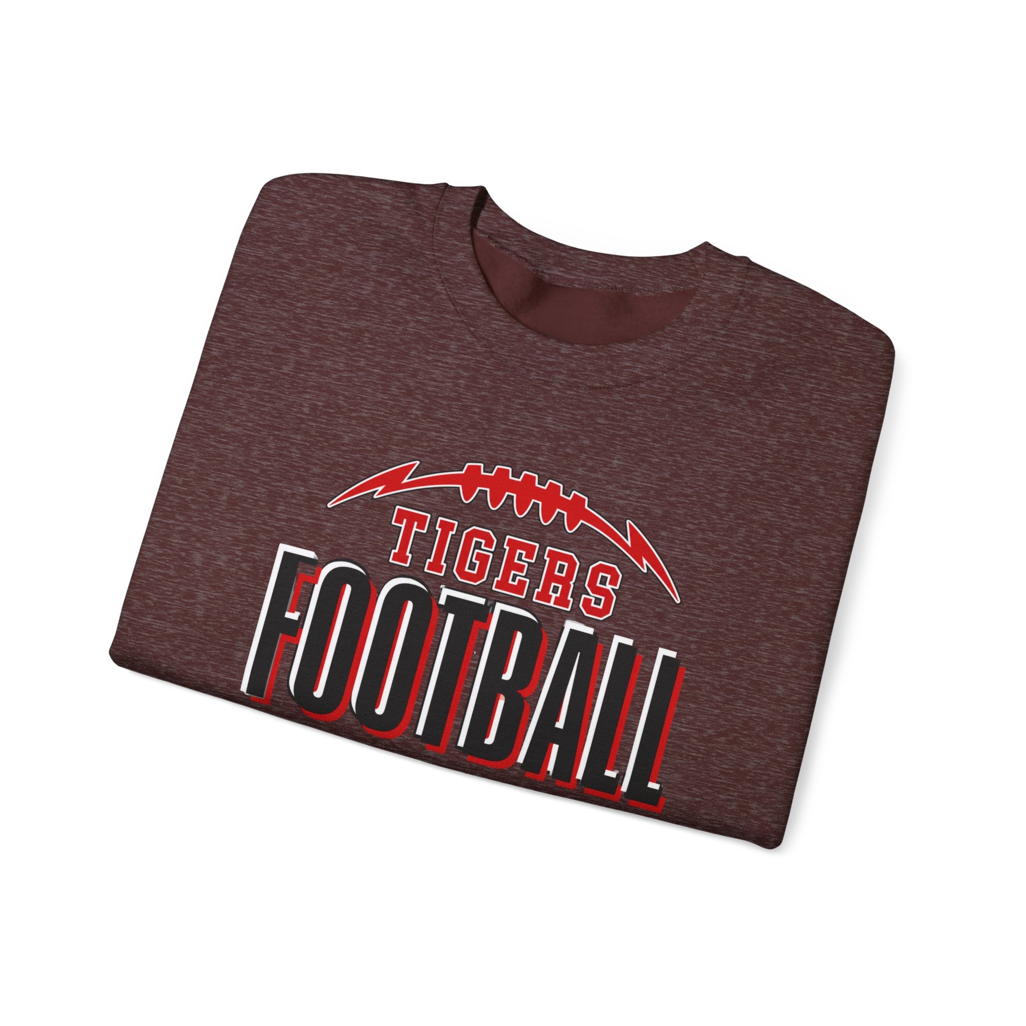 Tigers Football Crewneck Sweatshirt/Game Day Spirit Wear