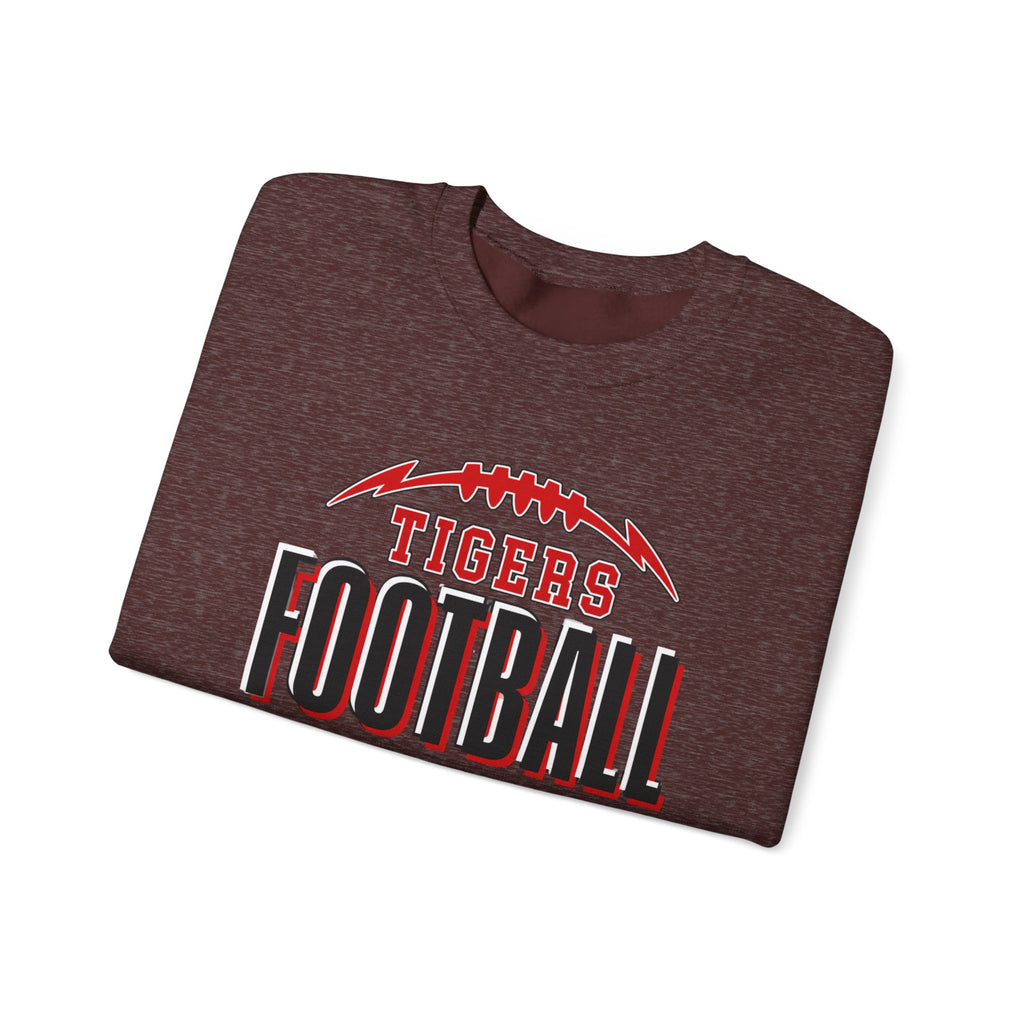 Tigers Football Crewneck Sweatshirt | Game Day Spirit Wear