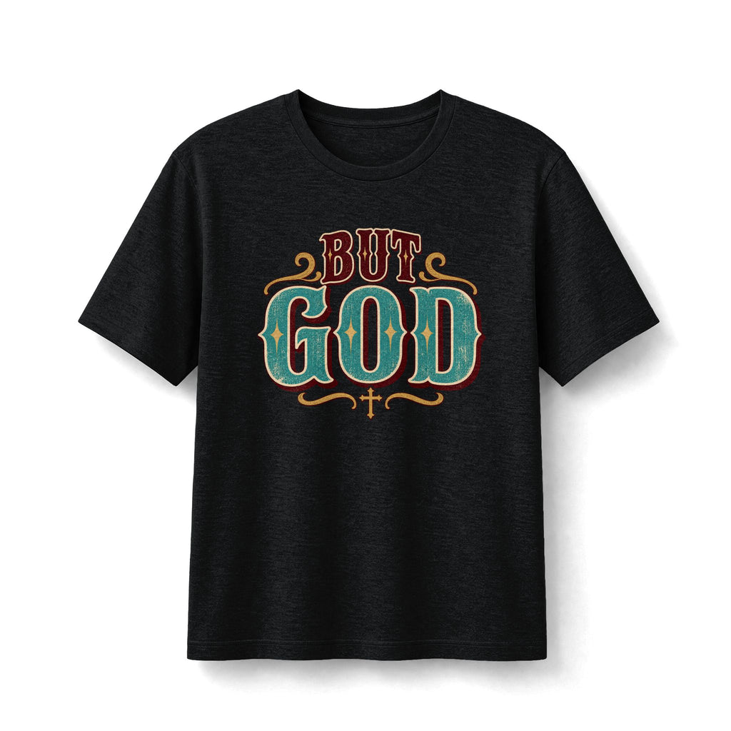 But God Vintage Western Faith Tee