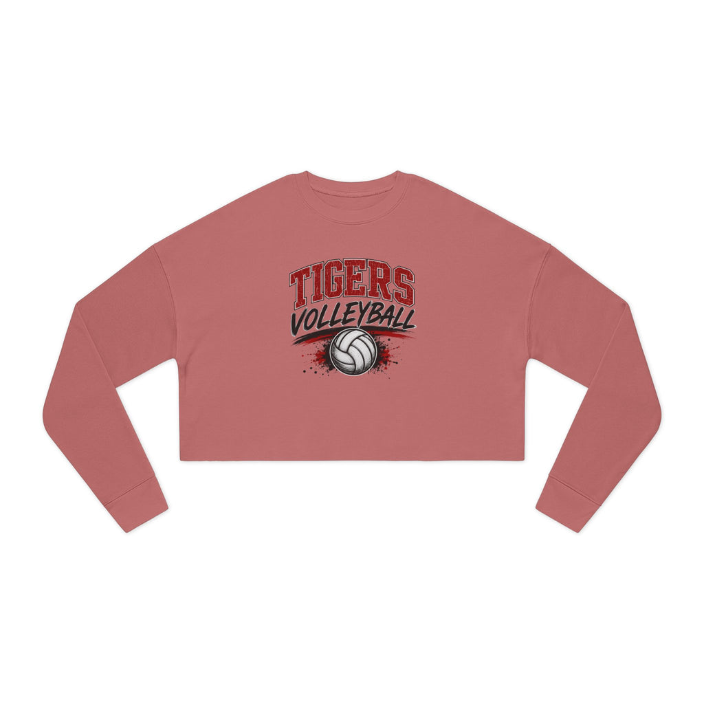 Tigers Volleyball Cropped Sweatshirt