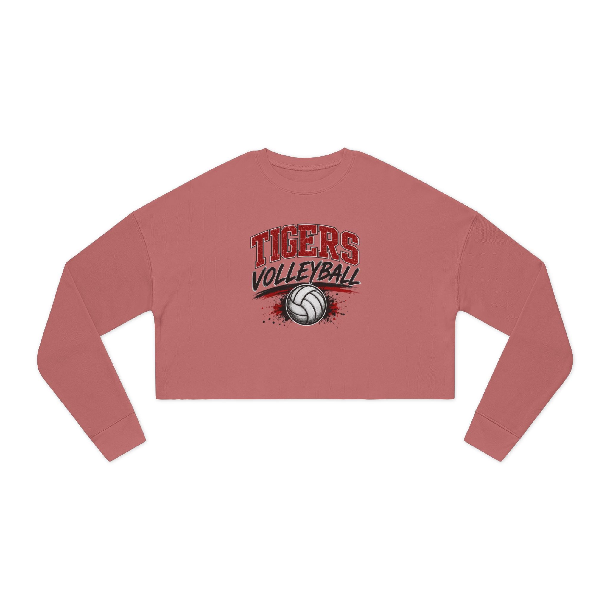 Tigers Volleyball Cropped Sweatshirt