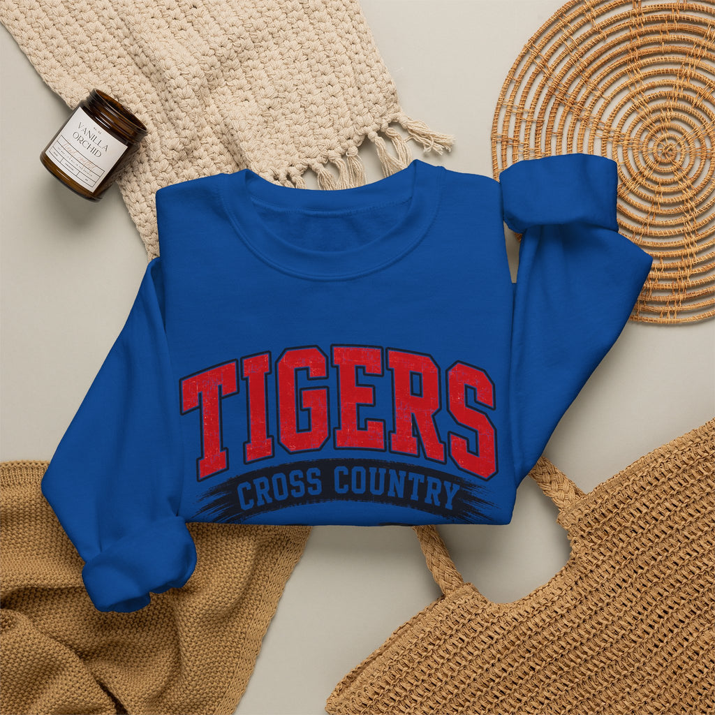 TIGERS Cross Country Crewneck Sweatshirt