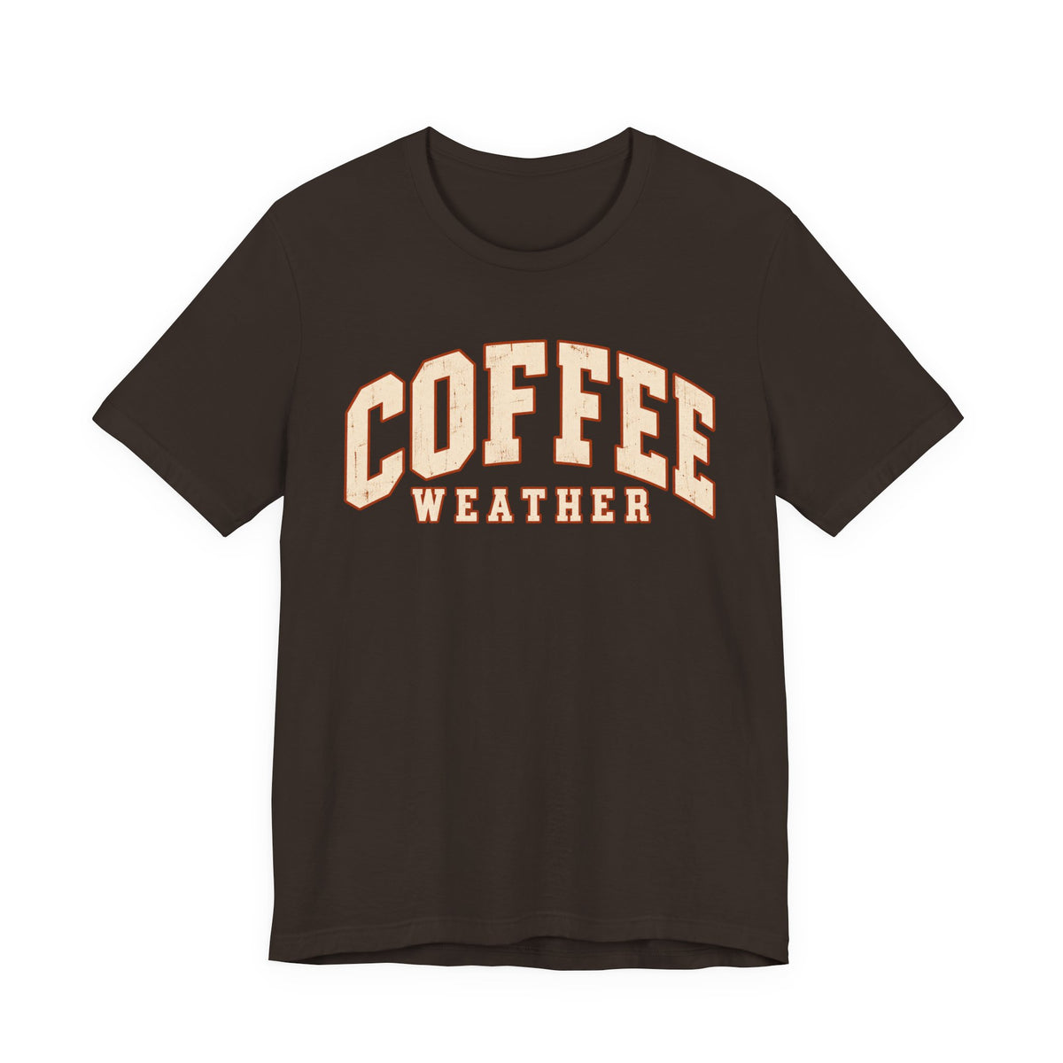 Coffee Weather T-Shirt - Vintage Collegiate Fall Graphic Tee