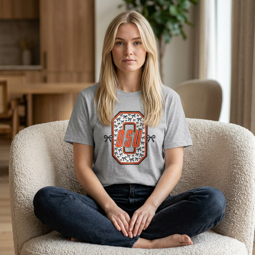 OSU Bow Print T-Shirt