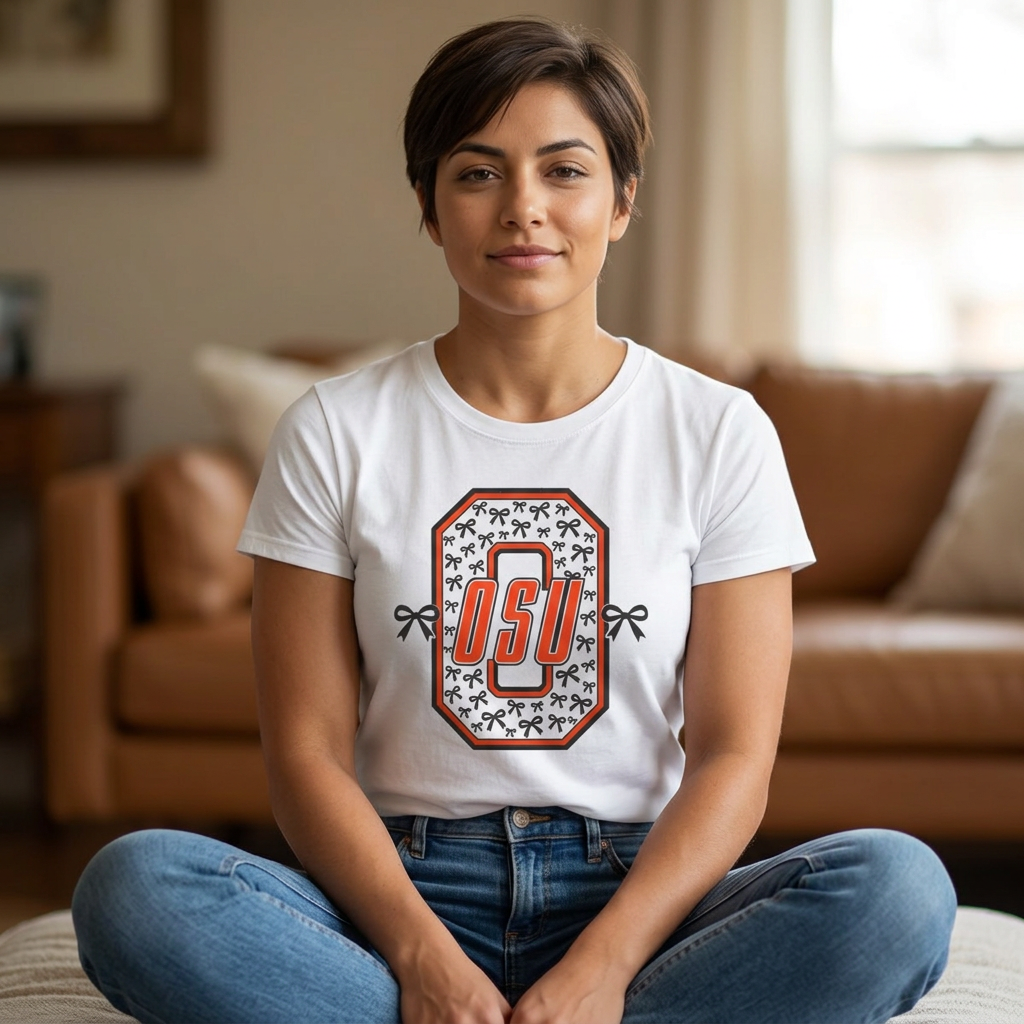 OSU Bow Print T-Shirt