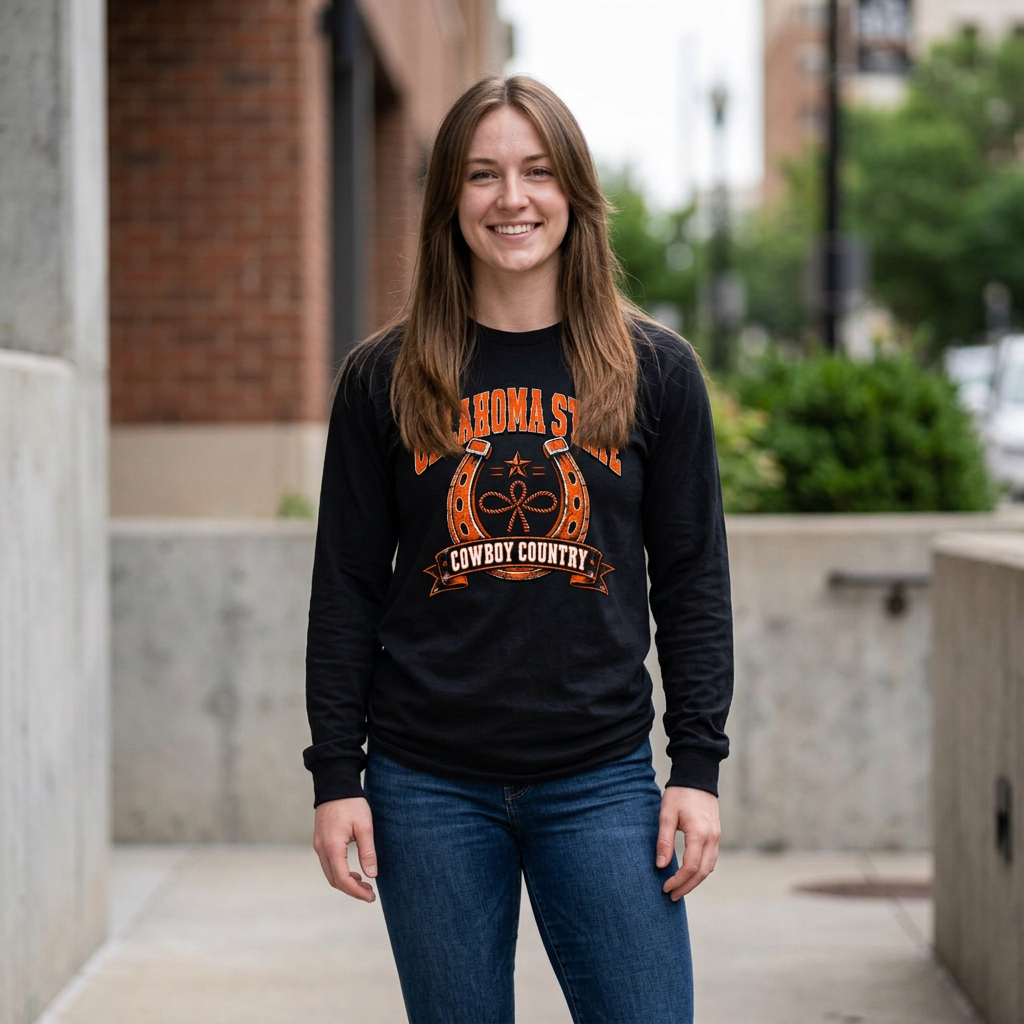 Oklahoma State Cowboy Country Long Sleeve T-Shirt