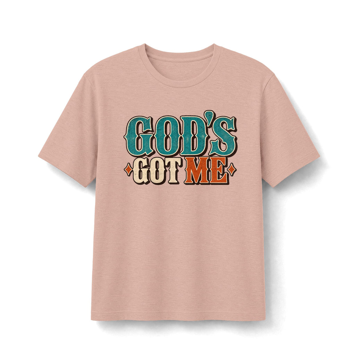 God's Got Me Retro Christian T-Shirt