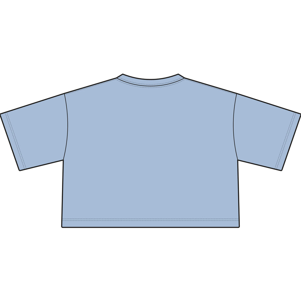 TIGERS Football Garment-Dyed Cropped Tee