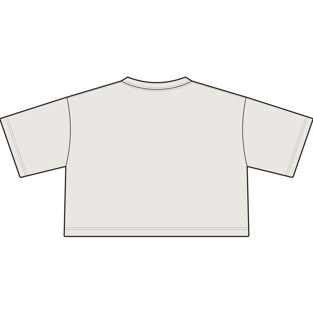 TIGERS Football Garment-Dyed Cropped Tee