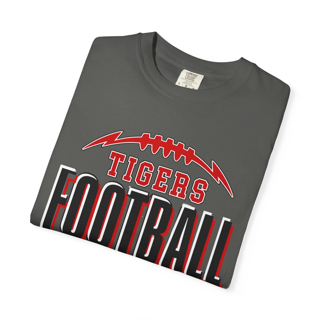 Tigers Football Comfort Colors Tee