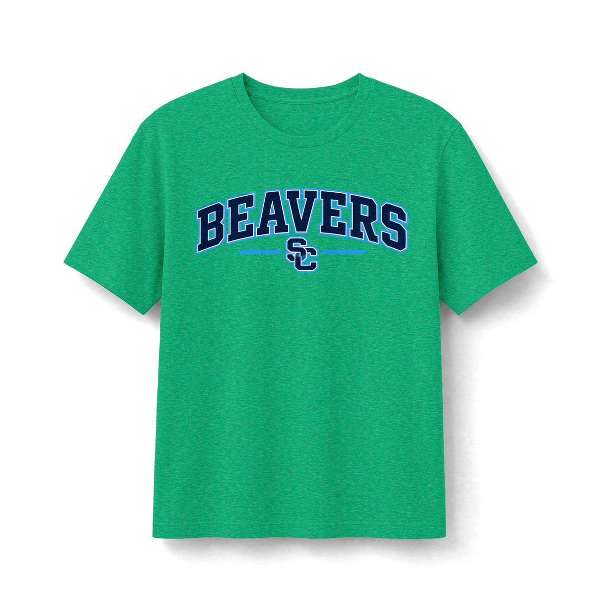 Beavers SC Logo Tee - Collegiate School Spirit Short Sleeve