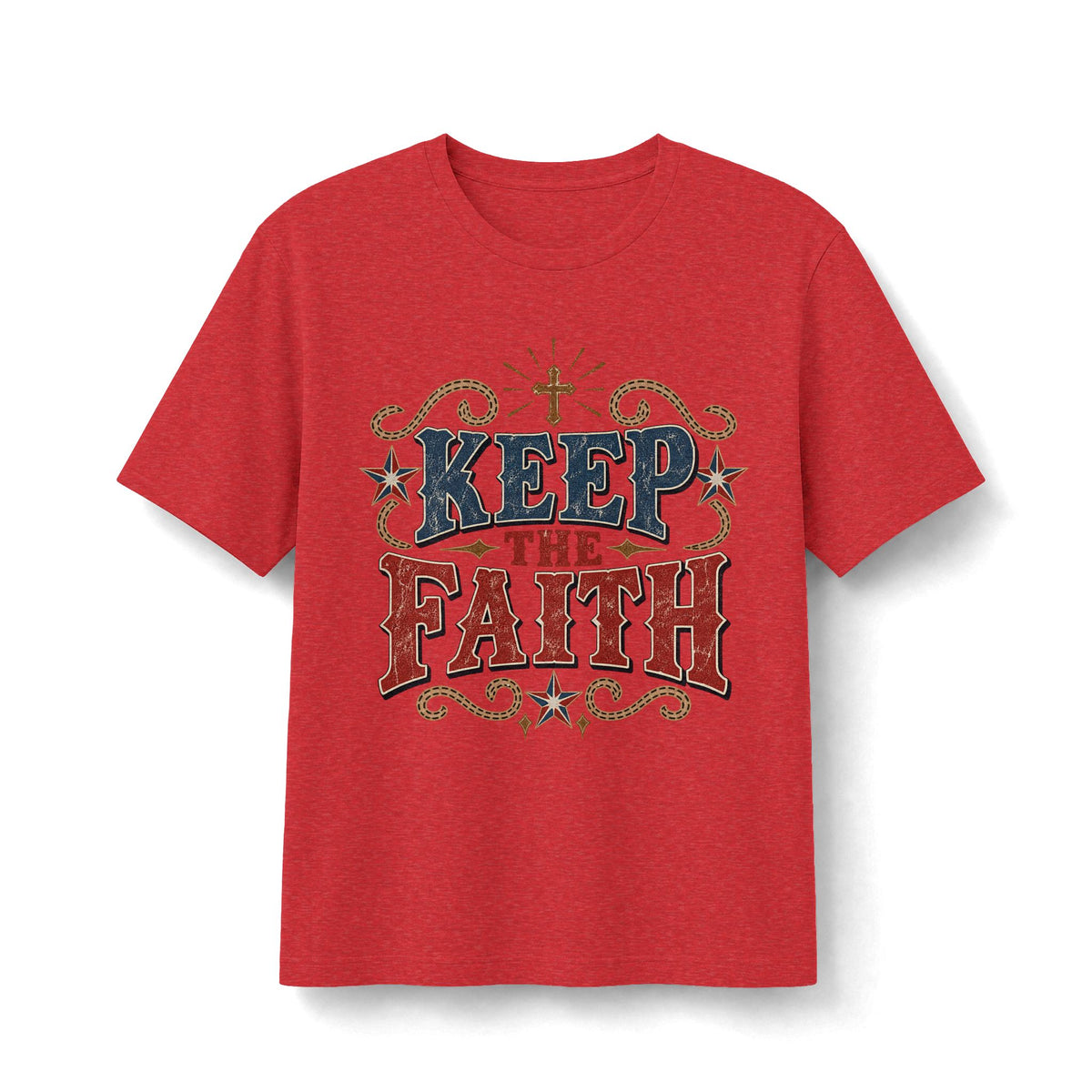 Keep The Faith Retro Christian T-Shirt