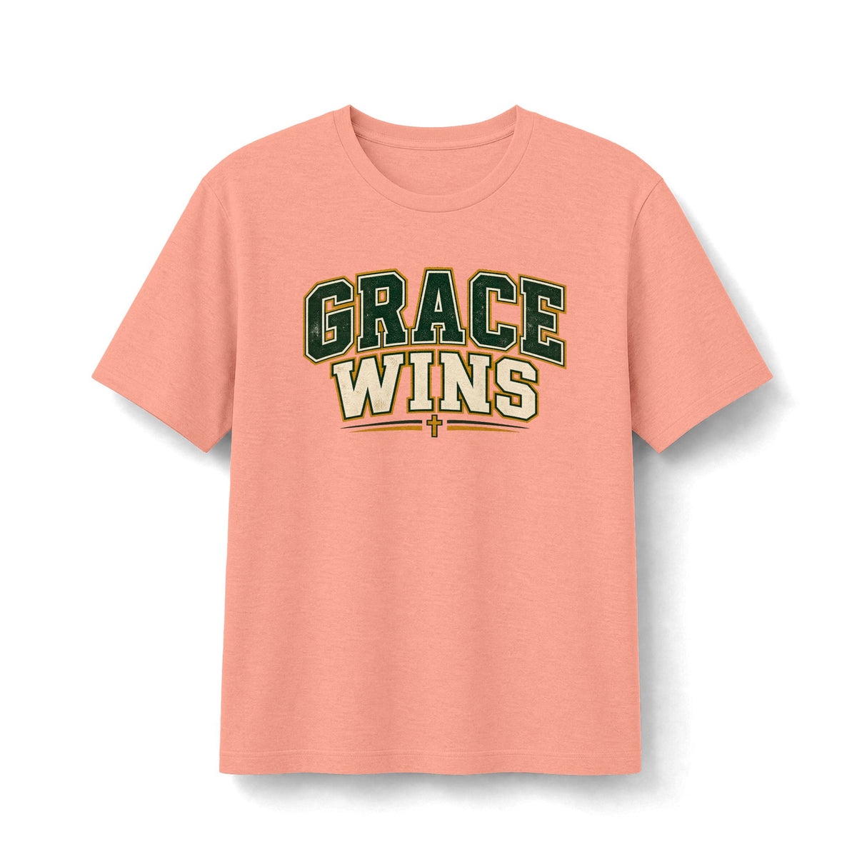 Grace Wins Vintage Christian T-Shirt