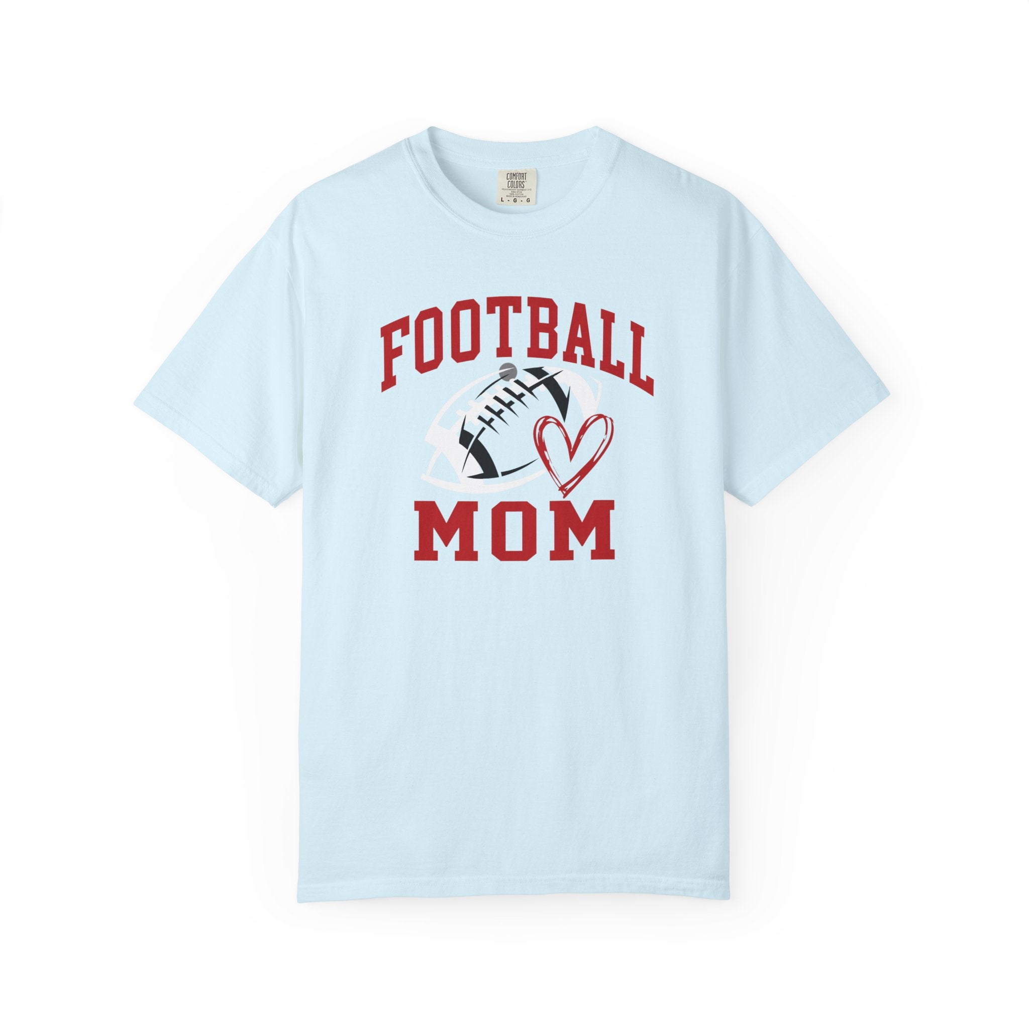 Football Mom Garment-Dyed T-Shirt