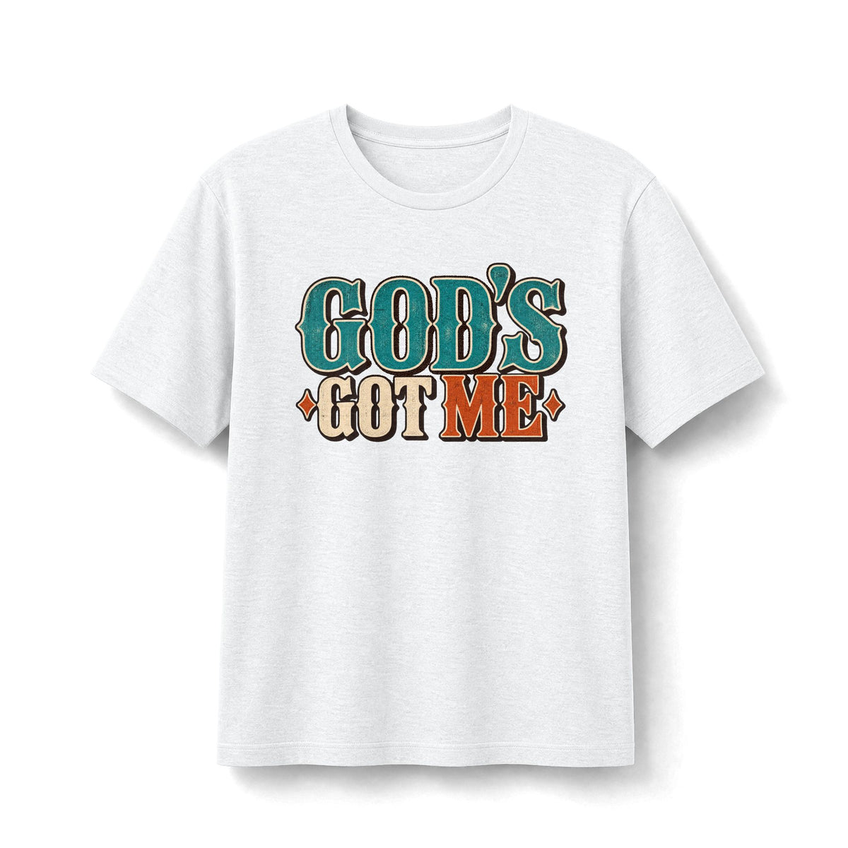 God's Got Me Retro Christian T-Shirt