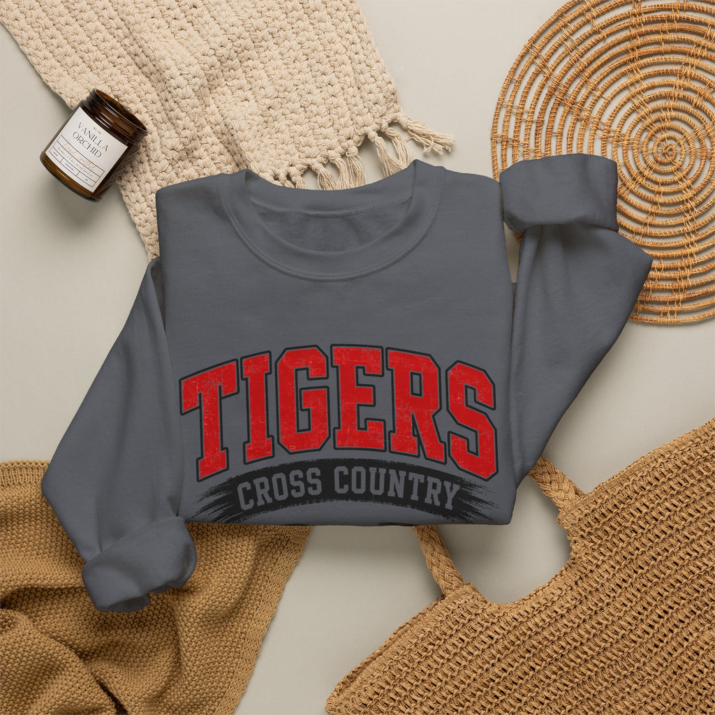 TIGERS Cross Country Crewneck Sweatshirt