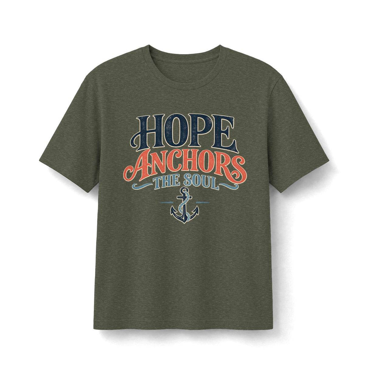 Hope Anchors the Soul Christian T-Shirt