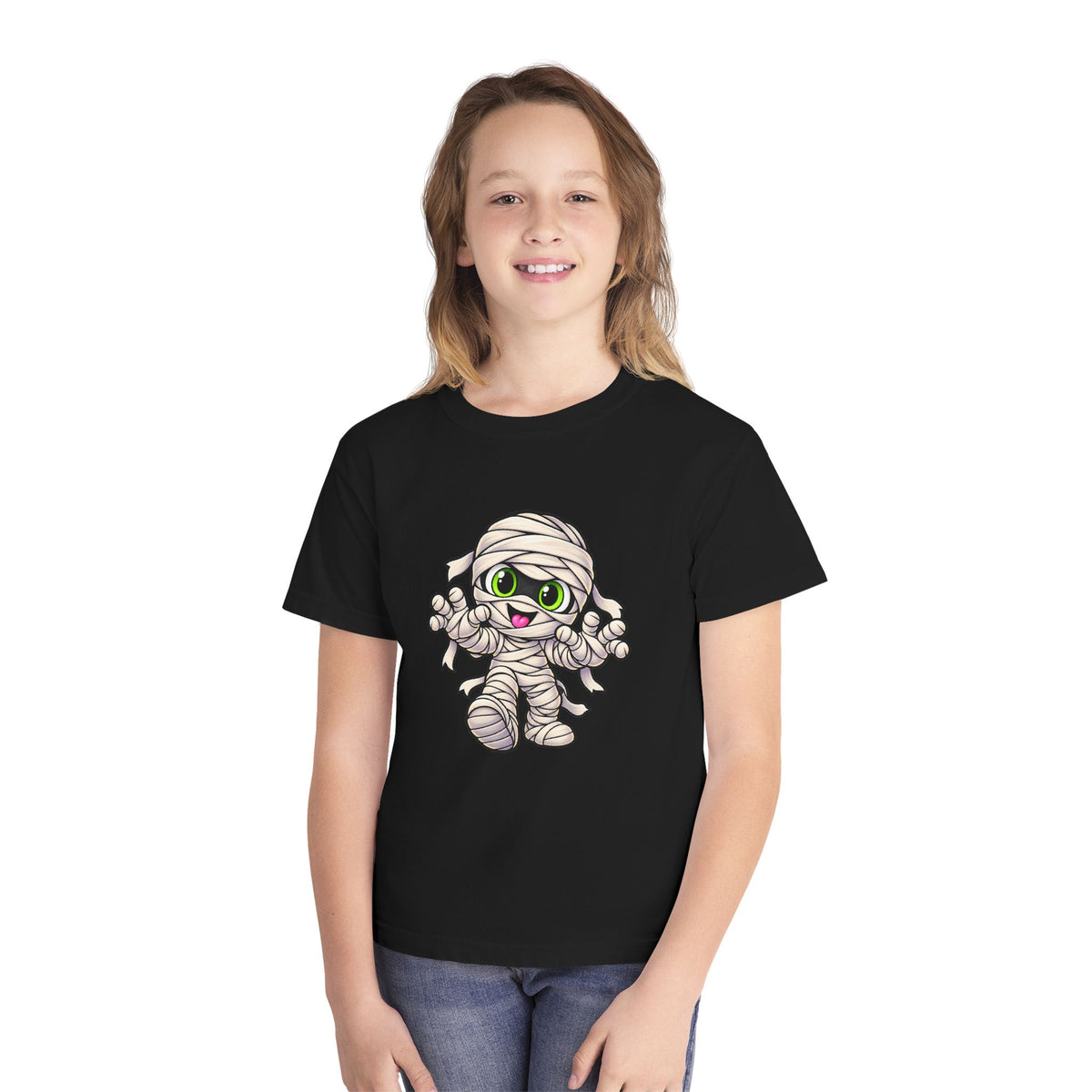 Cute Mummy Halloween T-Shirt - Spooky Youth Tee