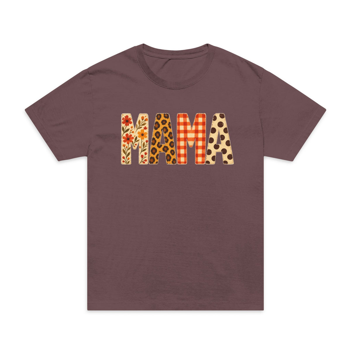Fall Pattern MAMA Oversized T-Shirt