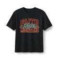 Faith Moves Mountains Vintage Christian T-Shirt