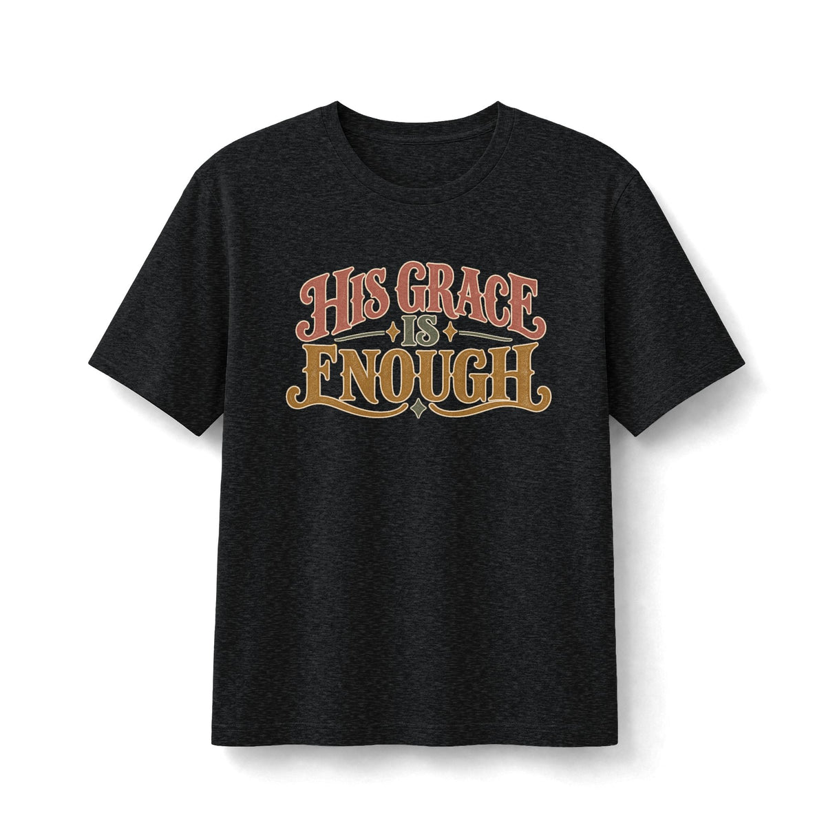 His Grace Is Enough Retro T‑Shirt