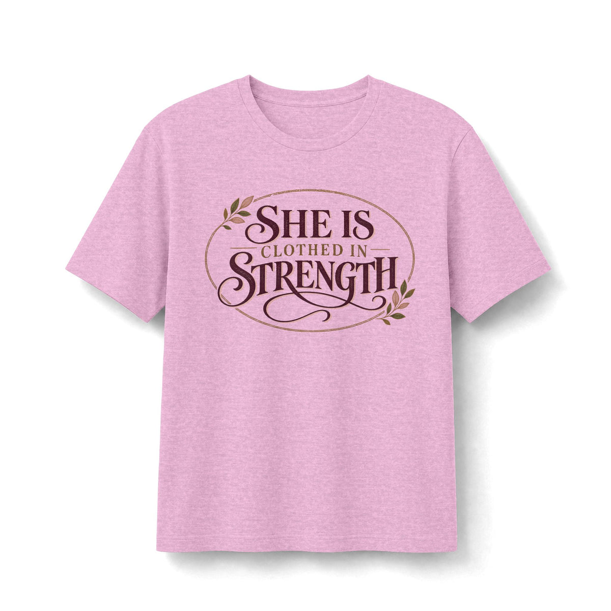 She Is Clothed in Strength Christian T-Shirt
