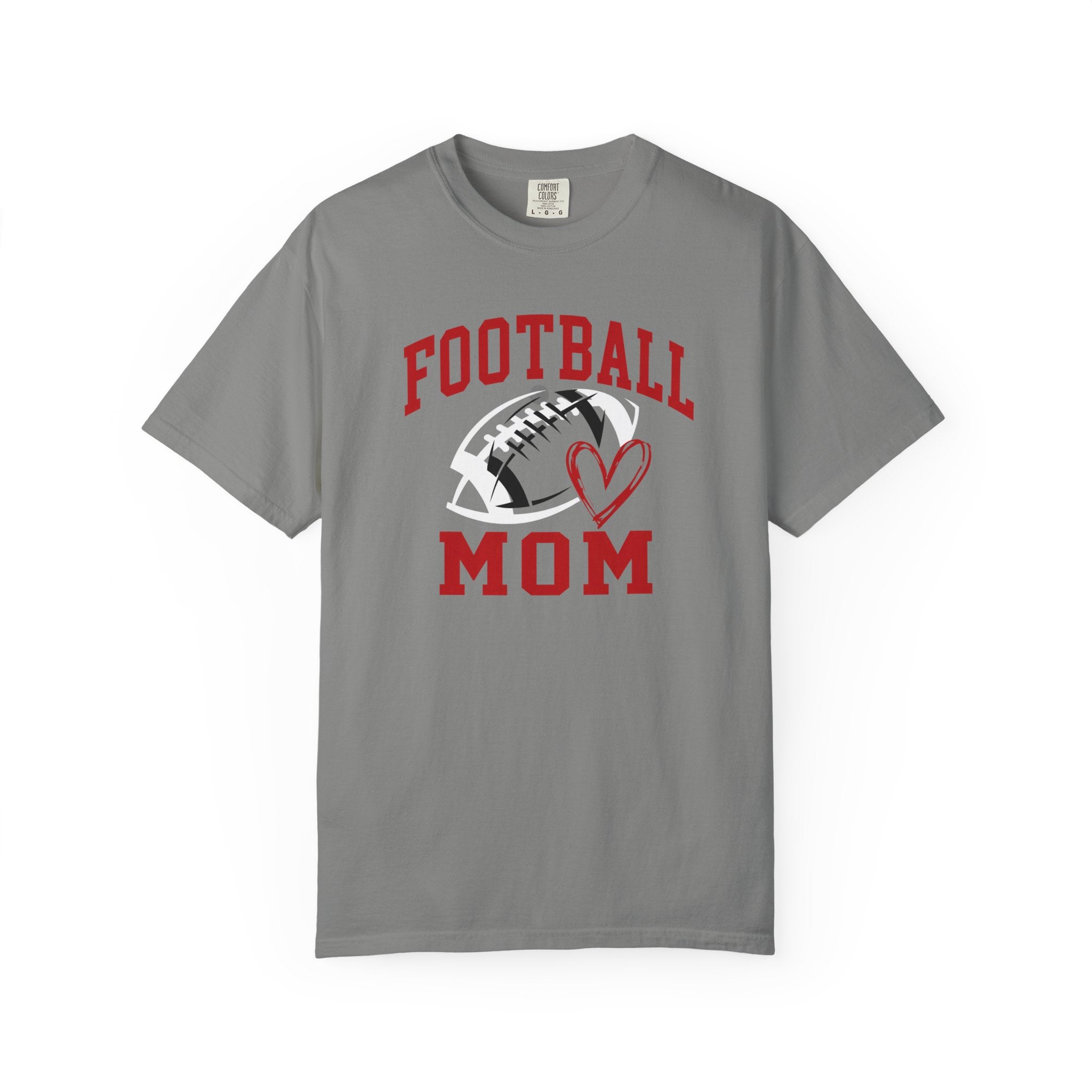Football Mom Garment-Dyed T-Shirt