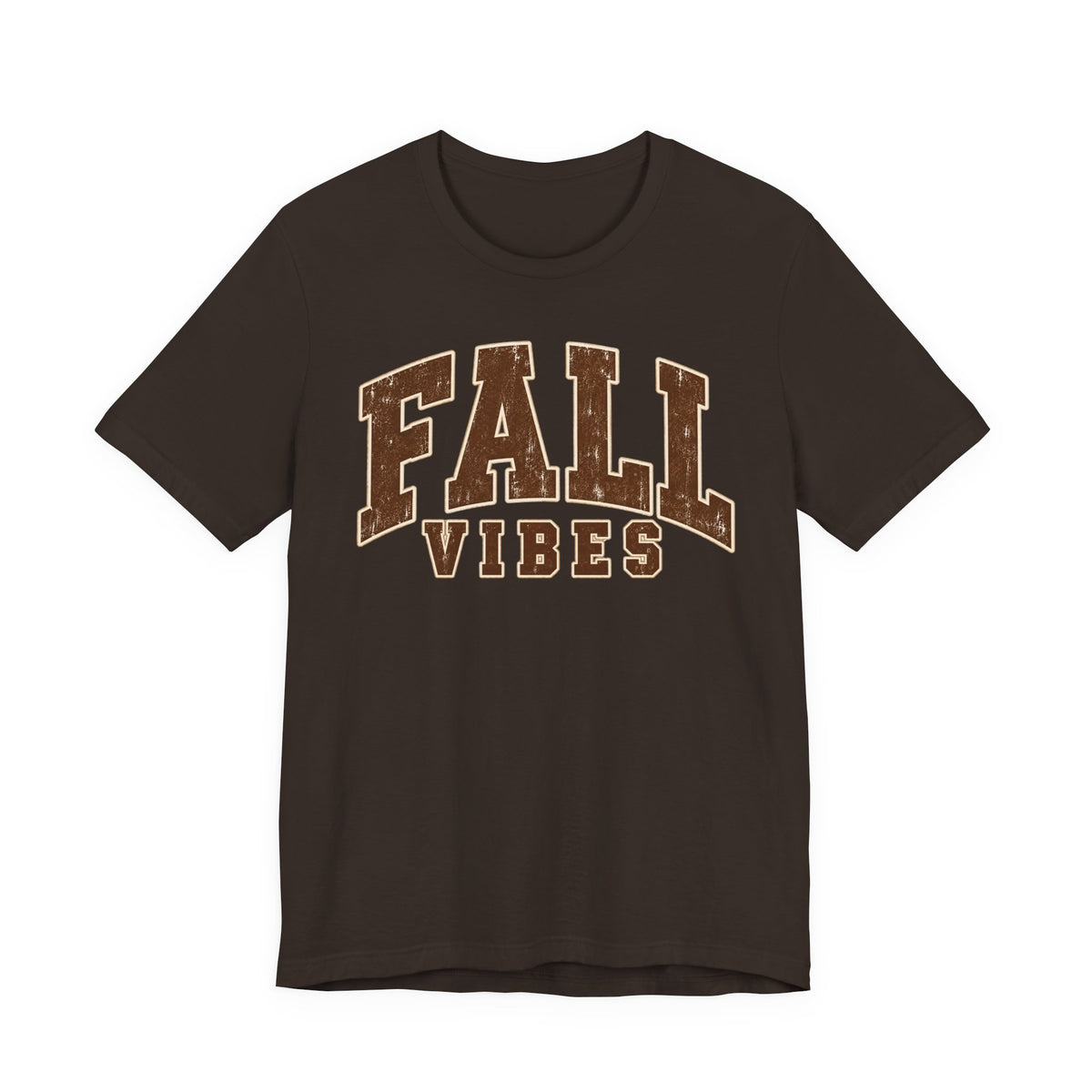 Fall Vibes T-Shirt - Vintage Collegiate Autumn Graphic Tee