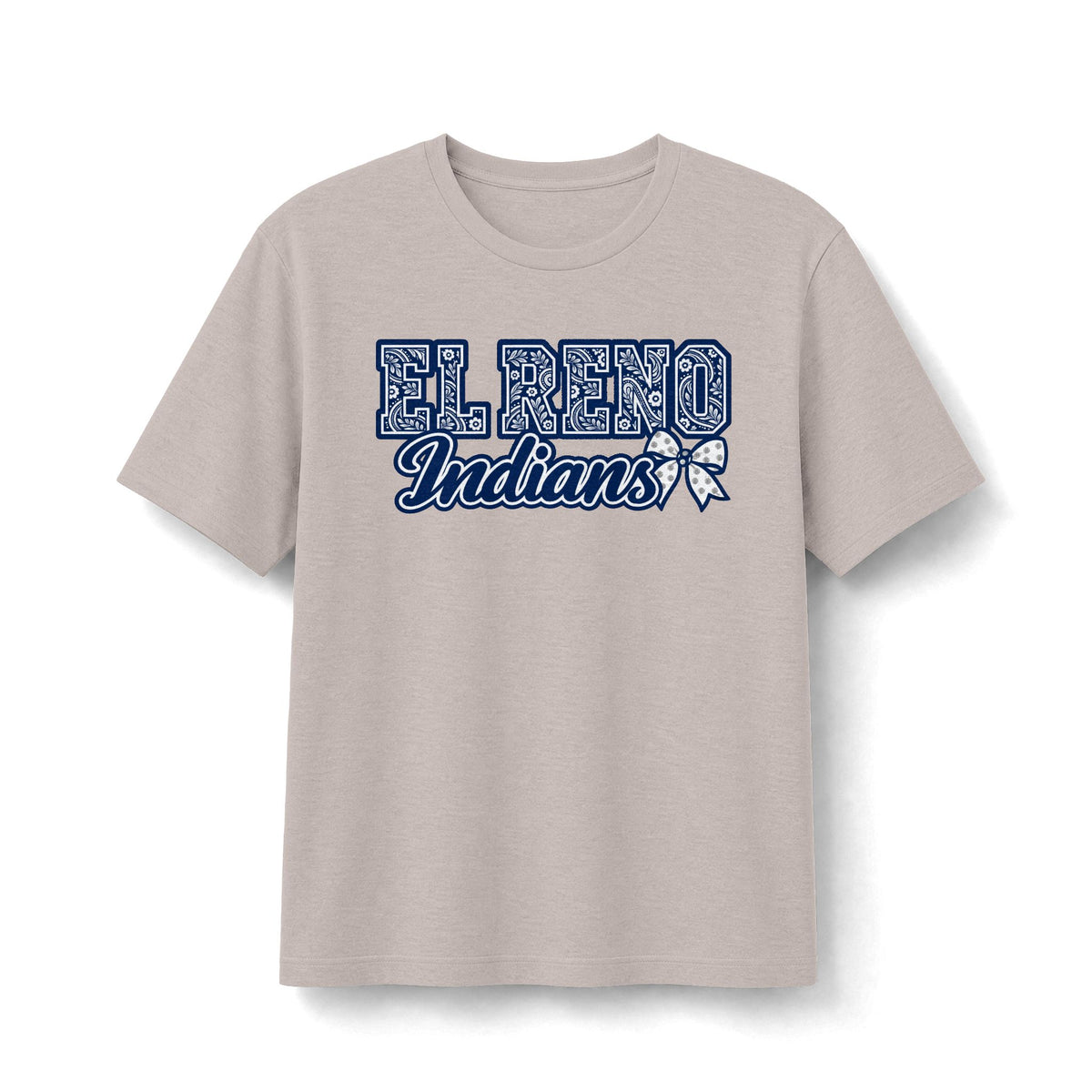 El Reno Indians Patterned Graphic Tee