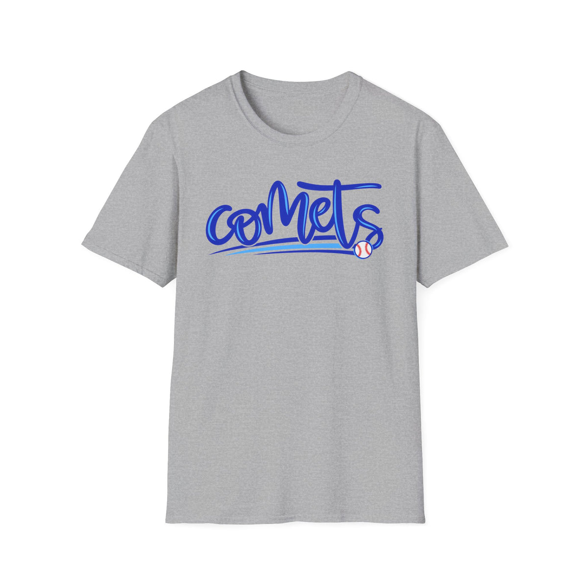 Comets Baseball Softstyle Tee