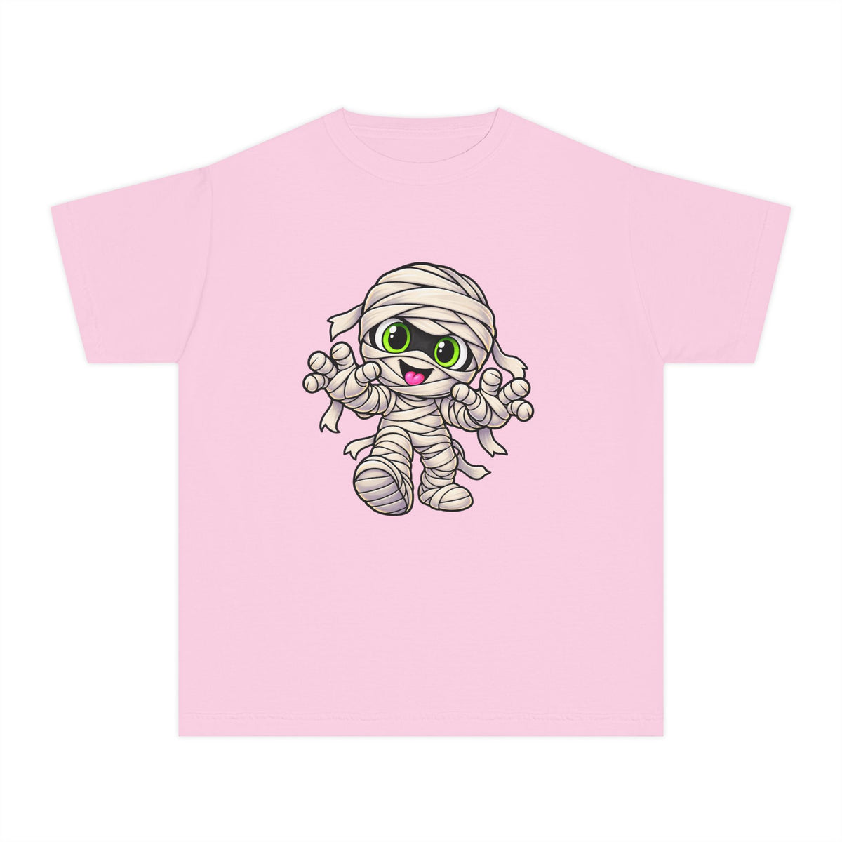 Cute Mummy Halloween T-Shirt - Spooky Youth Tee