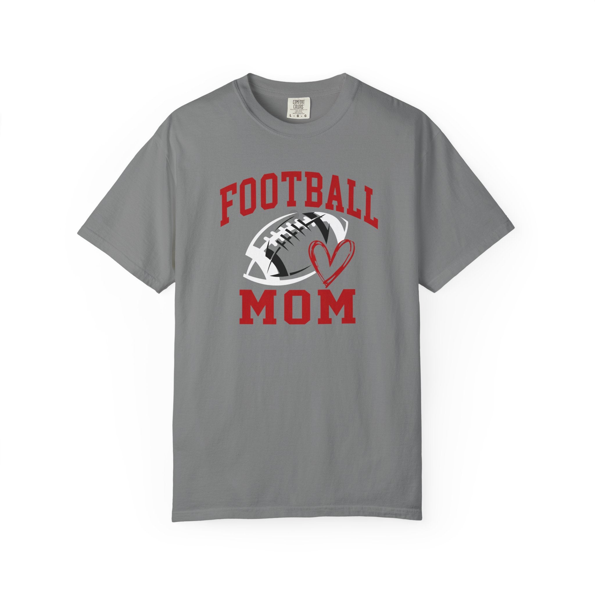 Football Mom Garment-Dyed T-Shirt