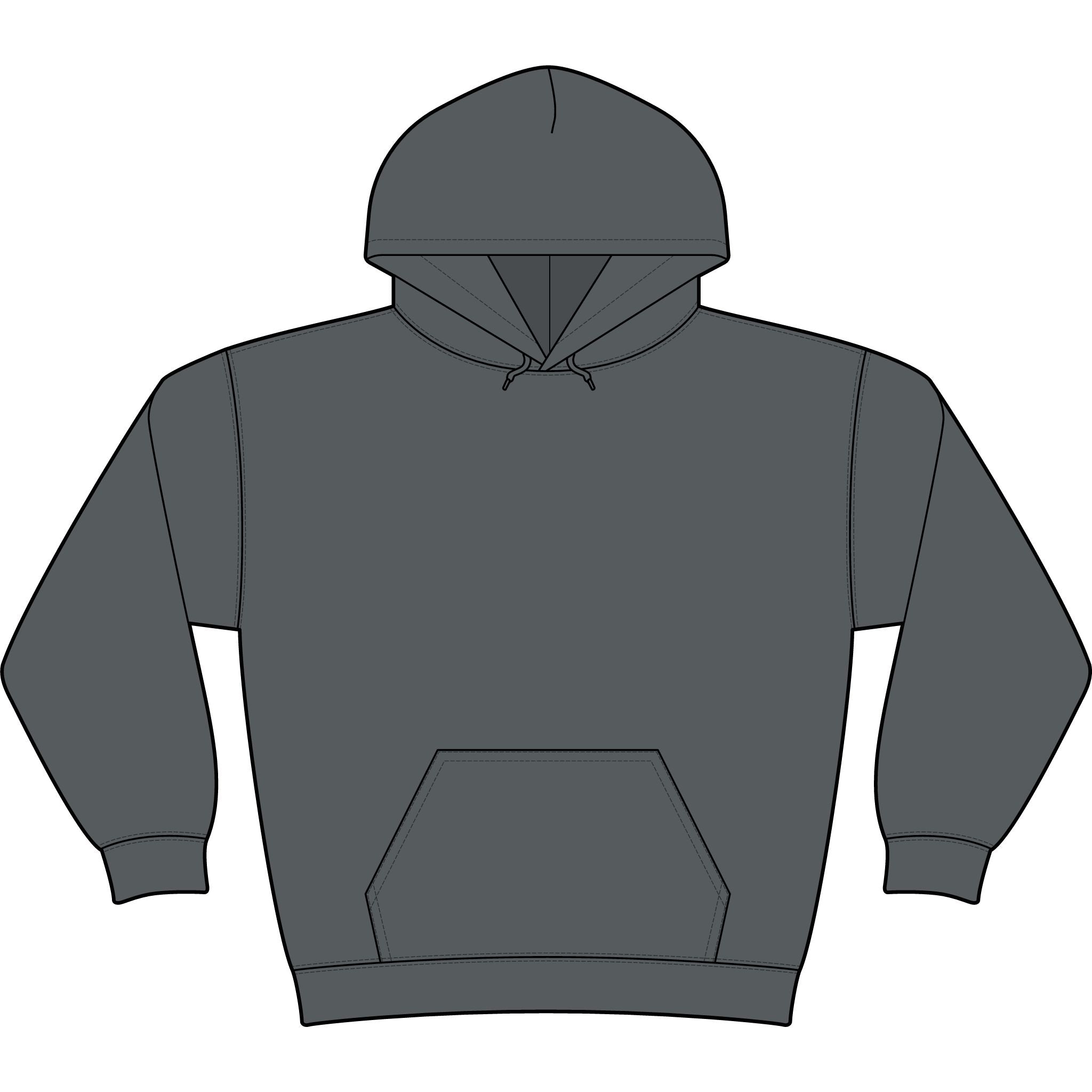Broncos Football CamoHex Hoodie - Red Football Graphic Hoodie