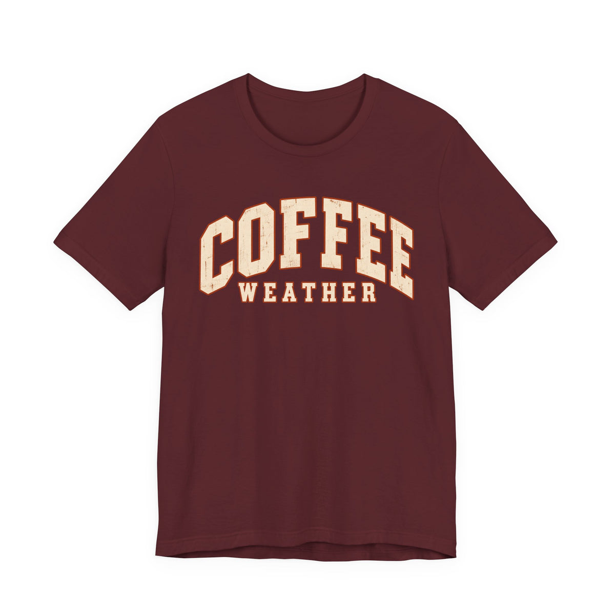 Coffee Weather T-Shirt - Vintage Collegiate Fall Graphic Tee