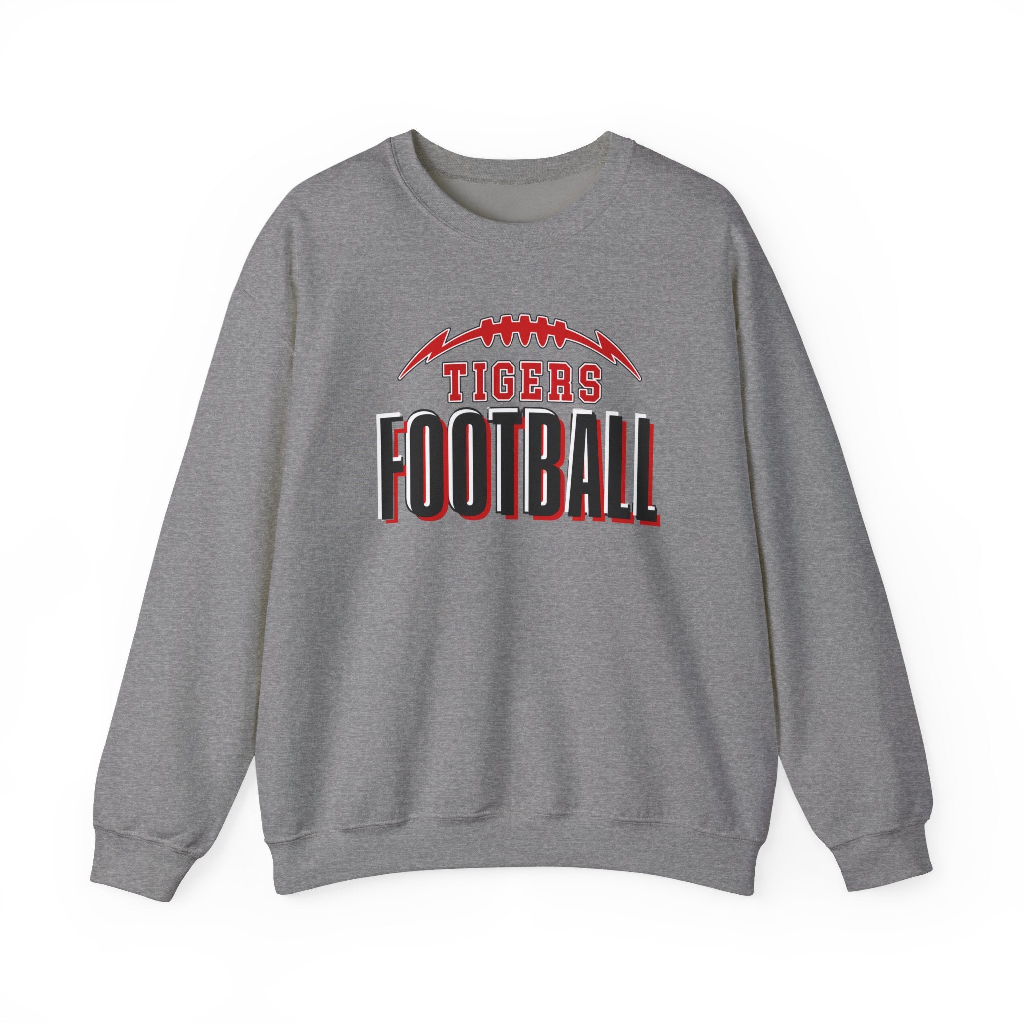 Tigers Football Crewneck Sweatshirt/Game Day Spirit Wear