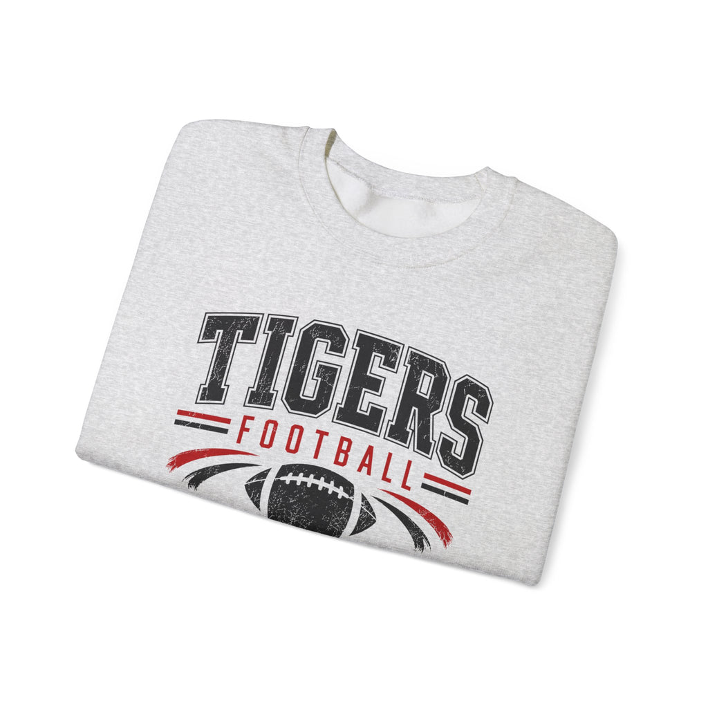 Tigers Football Vintage Logo Sweatshirt | Team Spirit Pullover