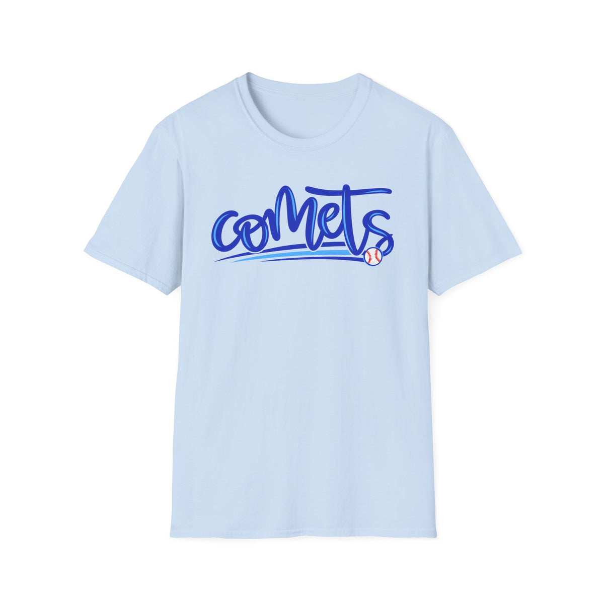 Comets Baseball Softstyle Tee