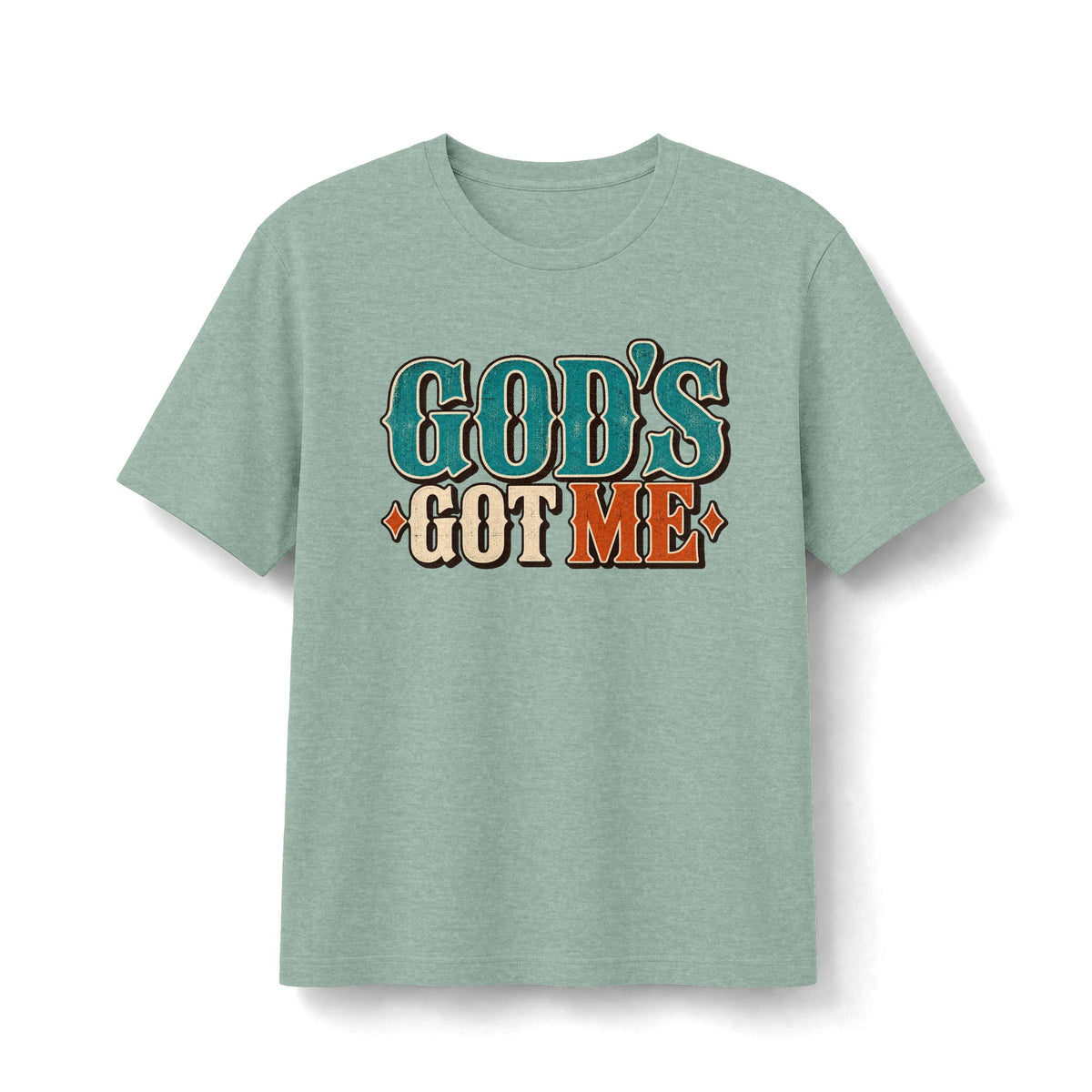 God's Got Me Retro Christian T-Shirt