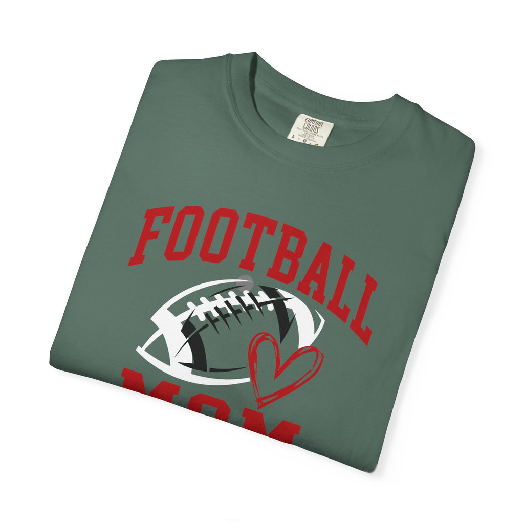 Football Mom Garment-Dyed T-Shirt
