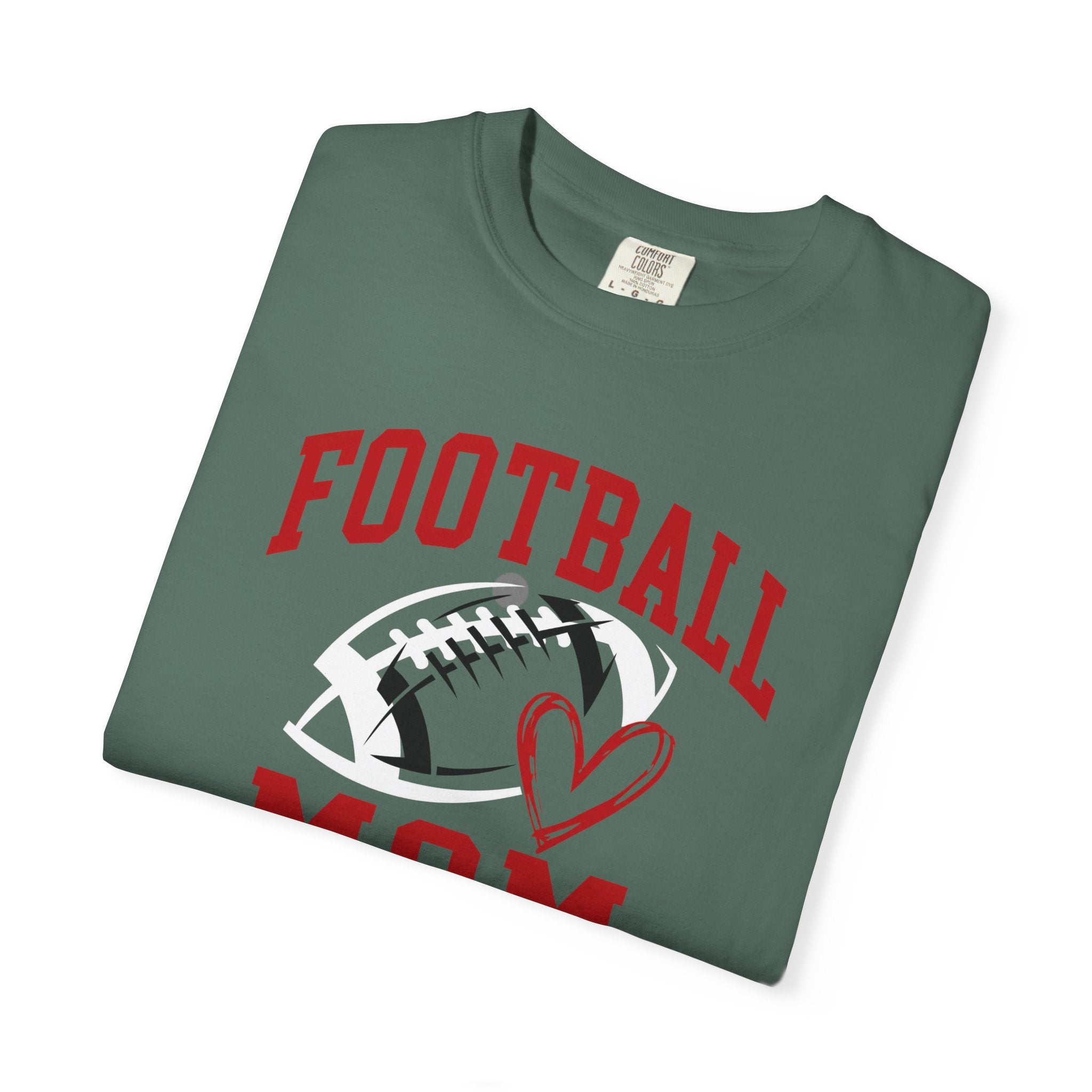 Football Mom Garment-Dyed T-Shirt