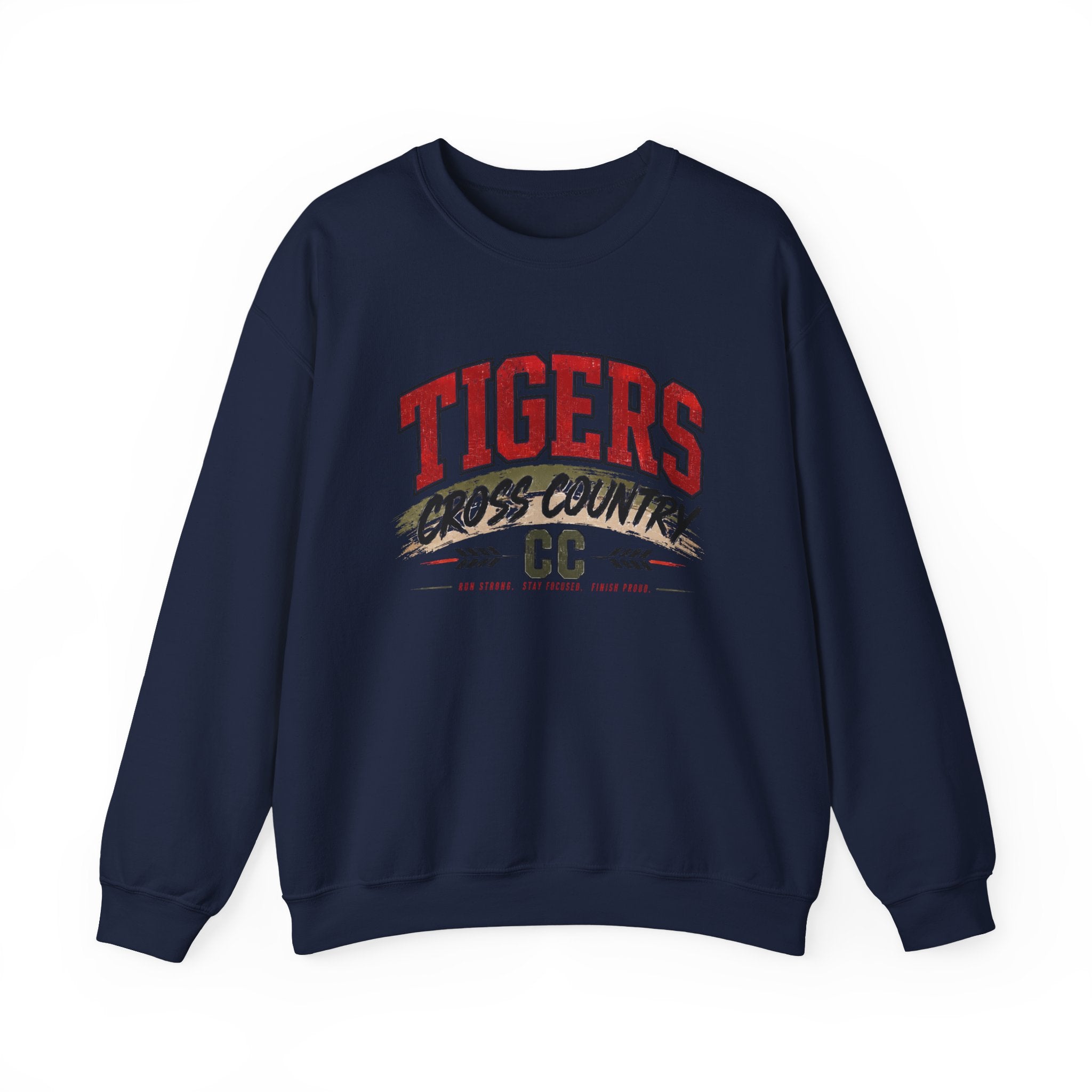 Tigers Cross Country Crewneck Sweatshirt