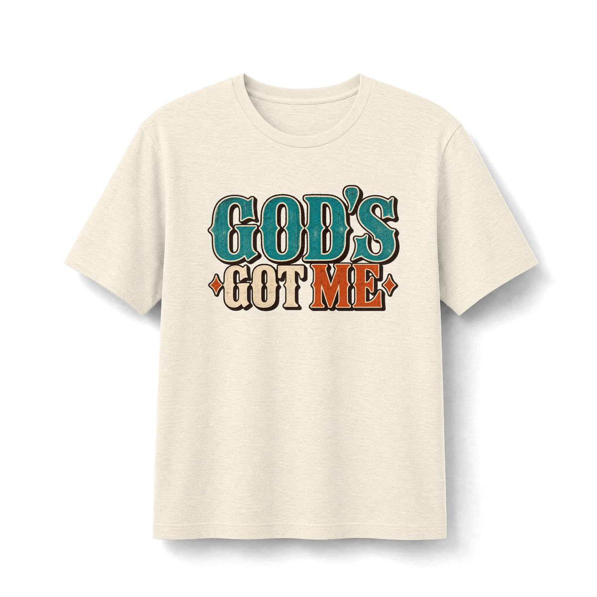 God's Got Me Retro Christian T-Shirt
