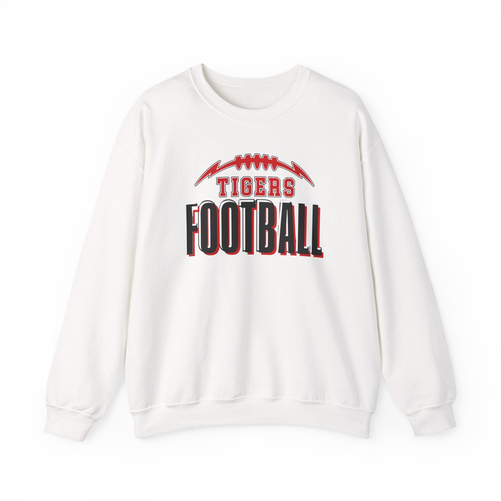 Tigers Football Crewneck Sweatshirt | Game Day Spirit Wear