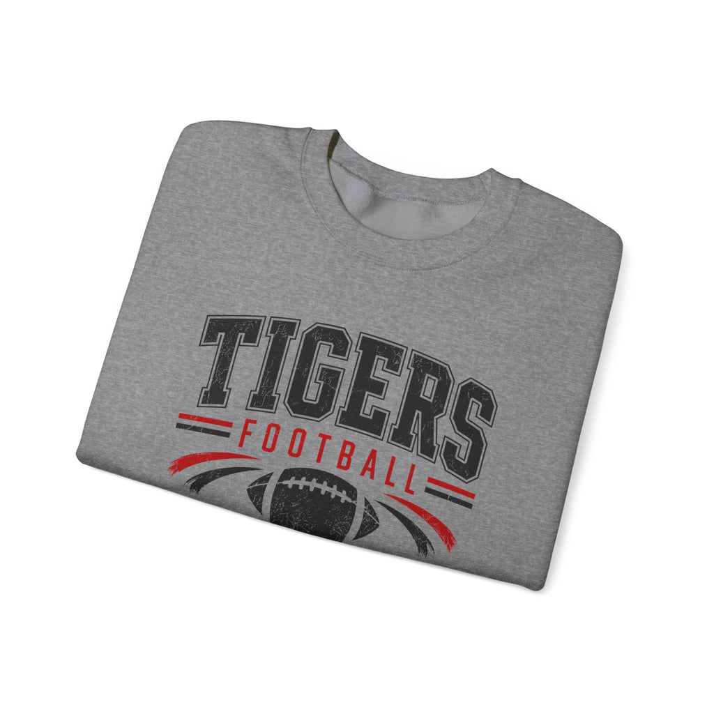 Tigers Football Vintage Logo Sweatshirt | Team Spirit Pullover