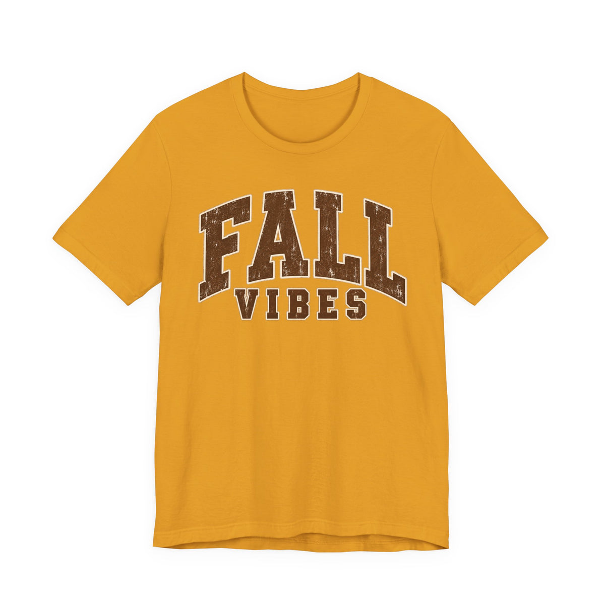 Fall Vibes T-Shirt - Vintage Collegiate Autumn Graphic Tee