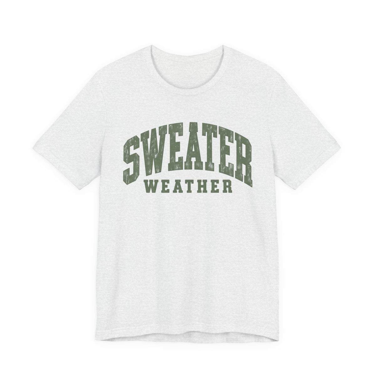 Sweater Weather T-Shirt - Vintage Collegiate Fall Tee