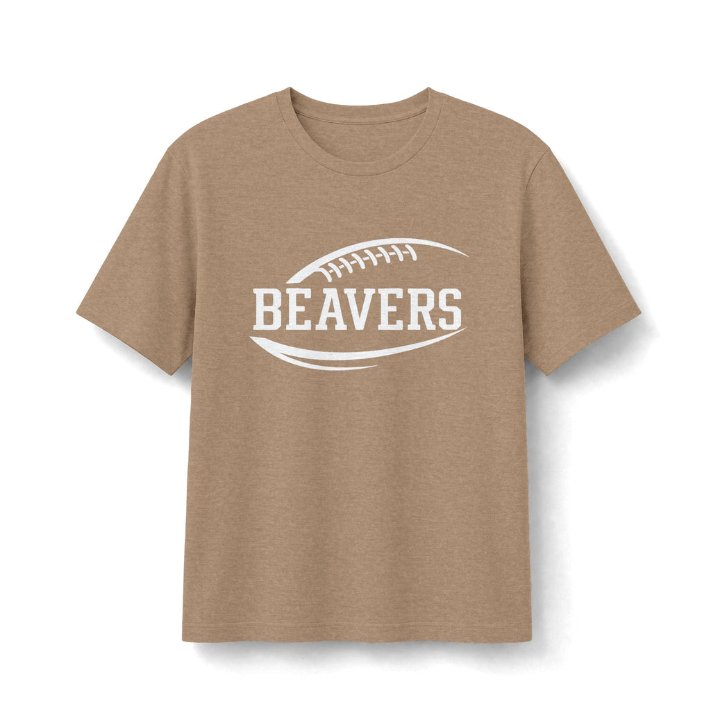 Beavers Football Tee-Vintage Collegiate CVC