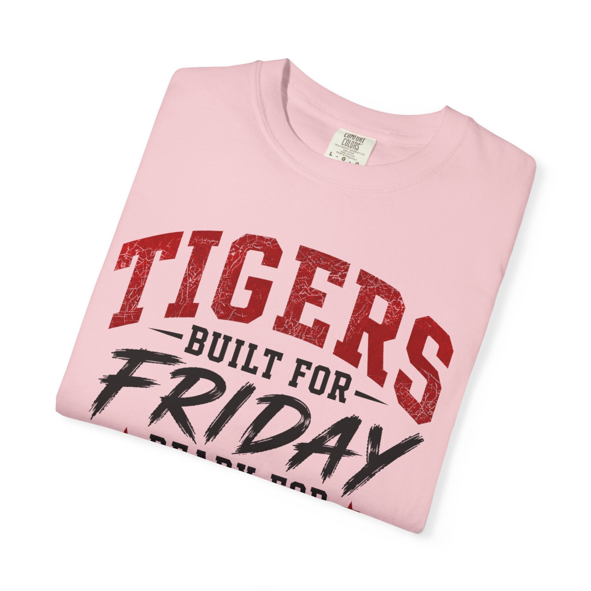 Tigers Built for Friday Football T-Shirt — Ready for Victory