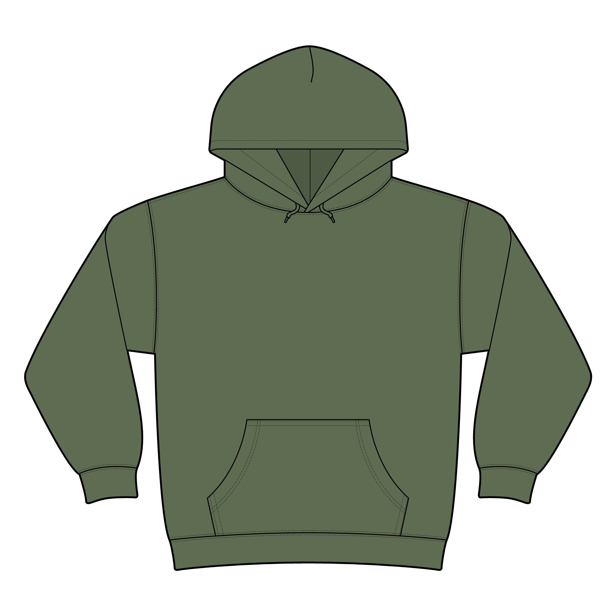 Broncos Football Camo Hoodie